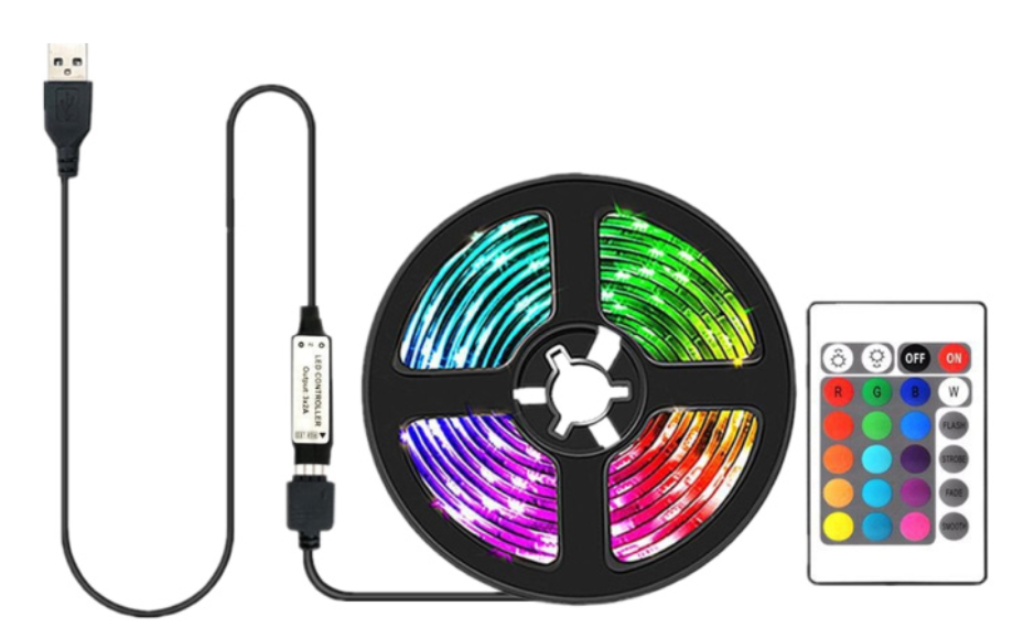 Univerzalna LED traka za pozadinsko osvetljenje televizora set 2m Univerzalna LED traka za pozadinsko osvetljenje televizora set 2m