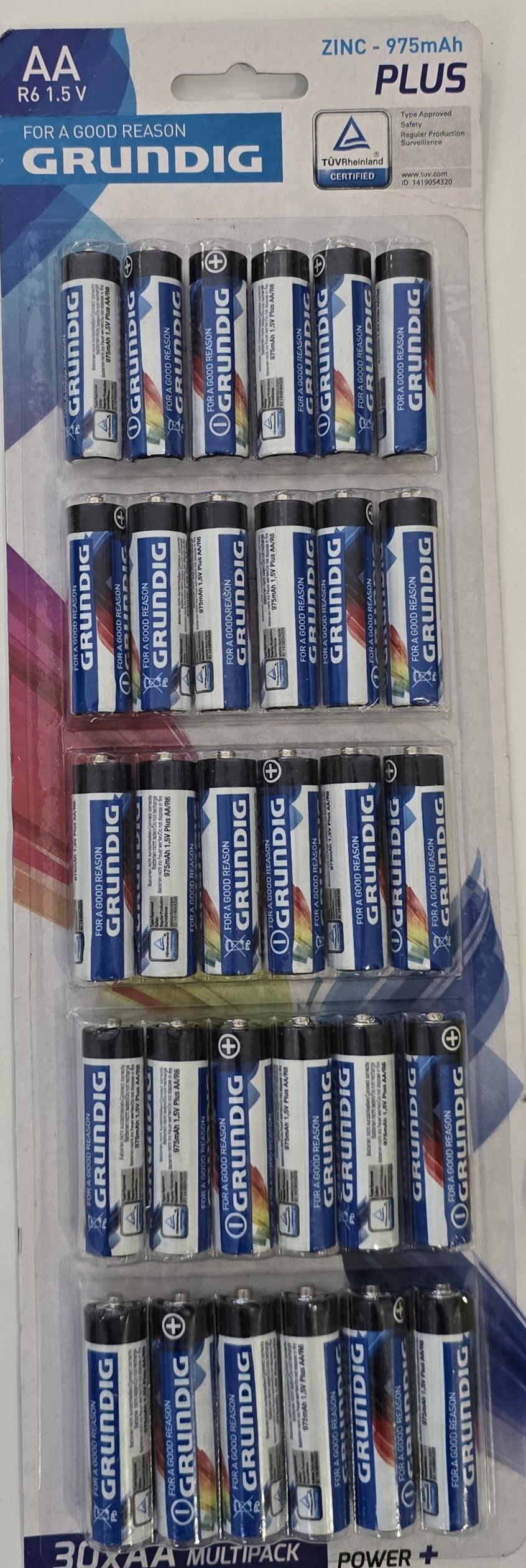 GRUNDIG BATERIJE AA 1/30 GRUNDIG BATERIJE AA 1/30