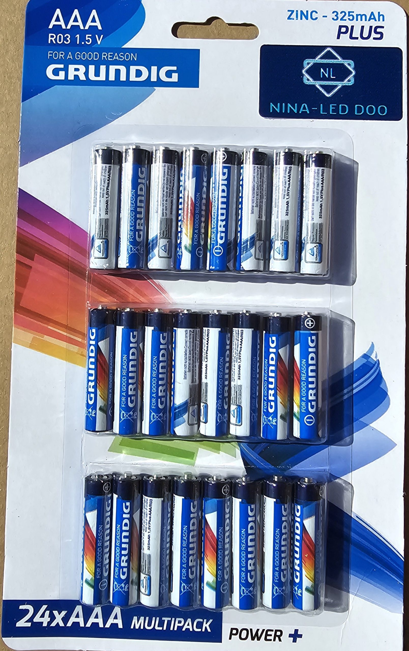GRUNDIG BATERIJE AAA 1/24 GRUNDIG BATERIJE AAA 1/24