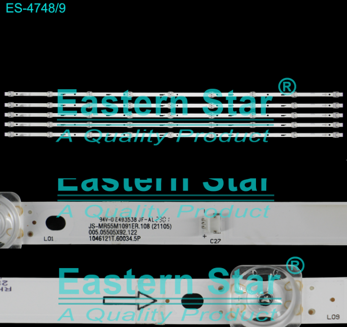 ES-4748 LAKI UHD55A LED TRAKE