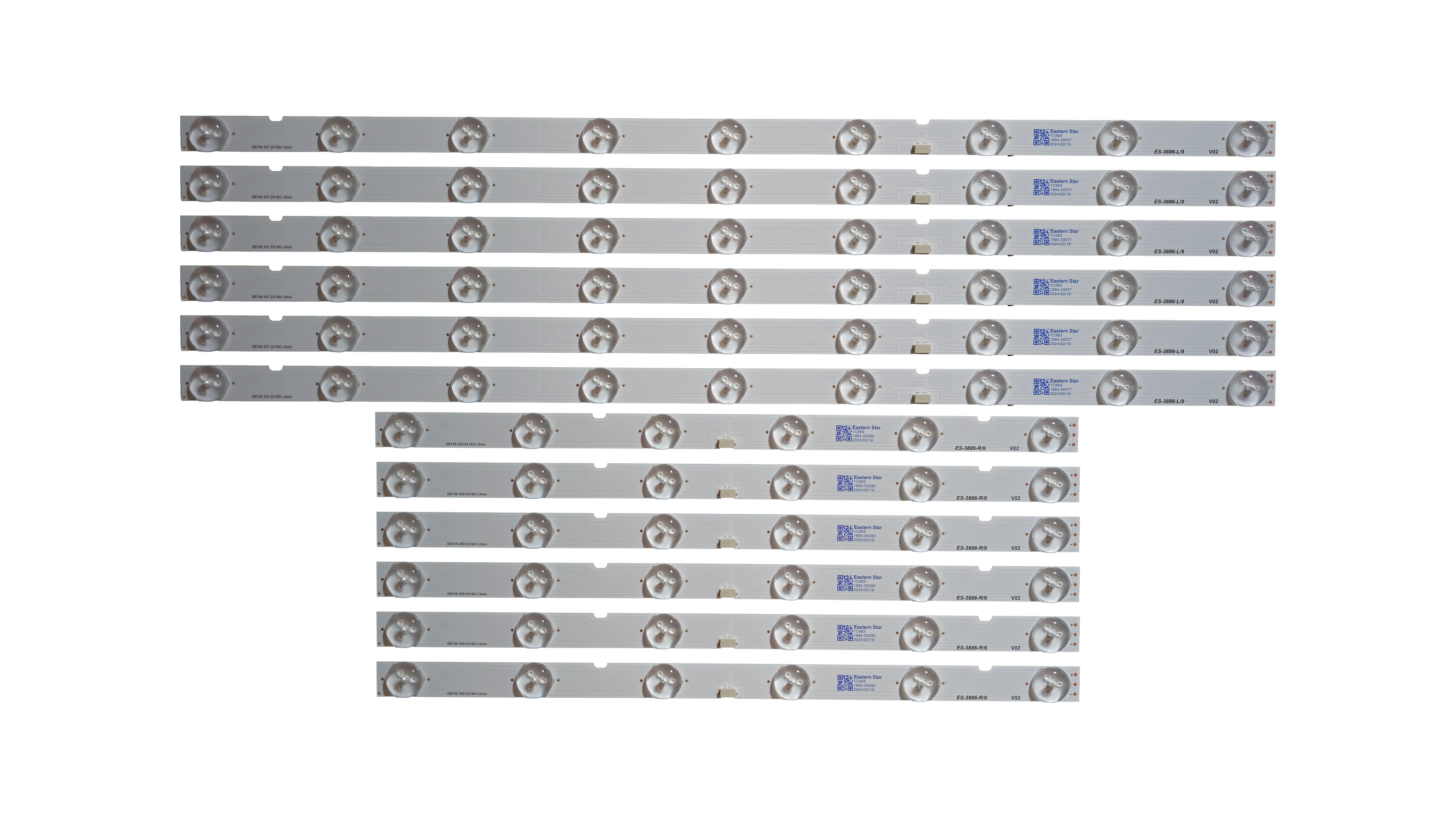 ES-3886, SONY KD-49XE9005 XBR-49X900E LED TRAKE
