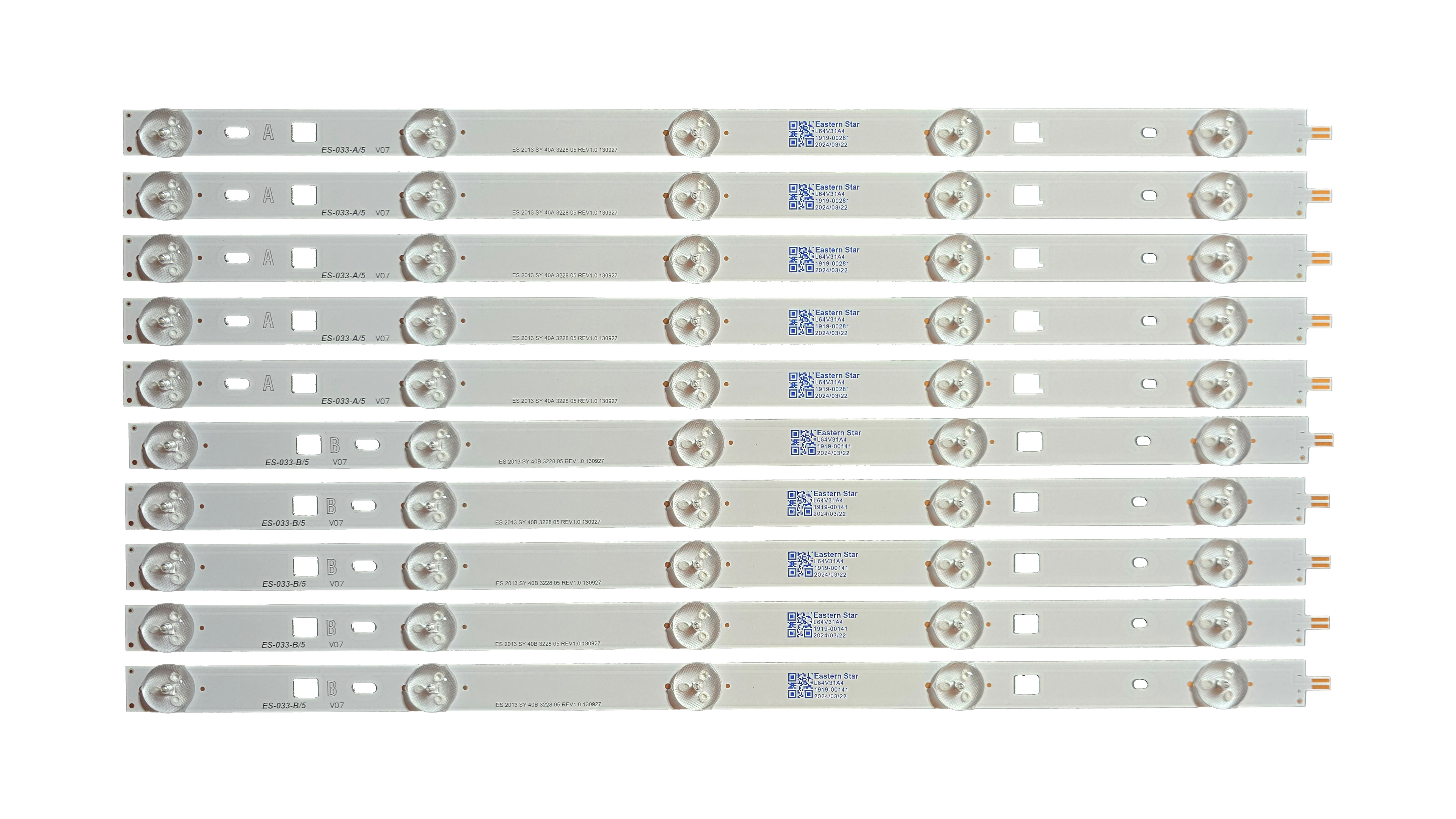 ES-033, SONY 40R450R LED TRAKE
