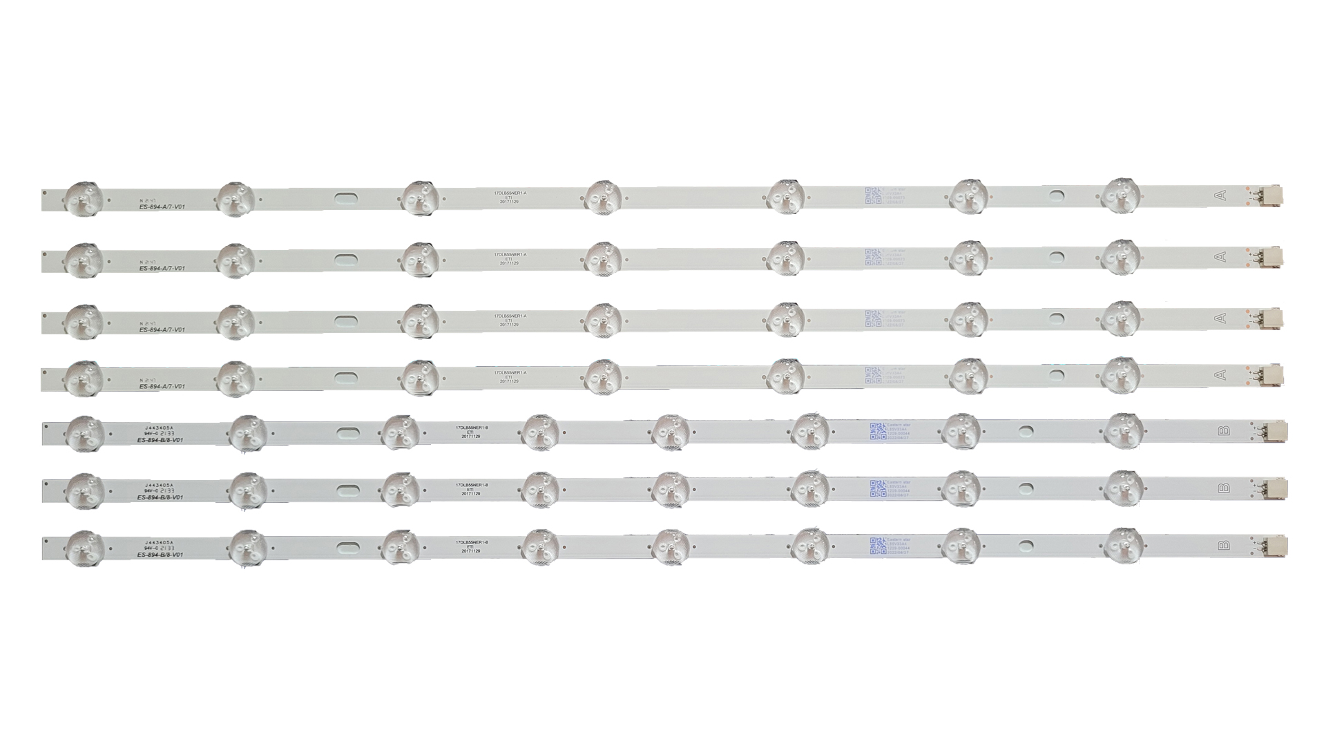 ES-894, VOX 55DSW293V LED TRAKE